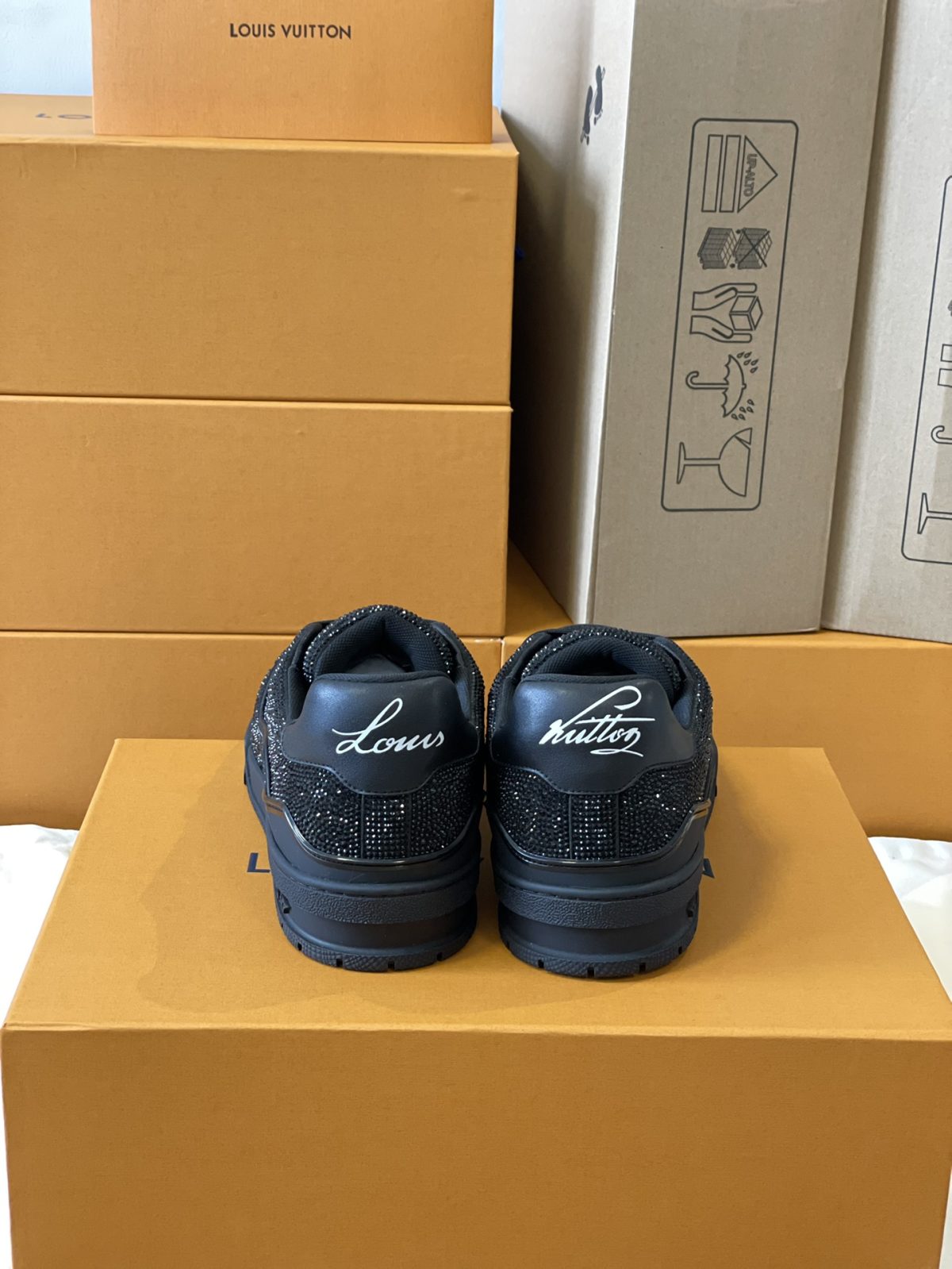 Louis Vuitton LV Trainer Diamond Sneaker Size 36-46 - Image 8