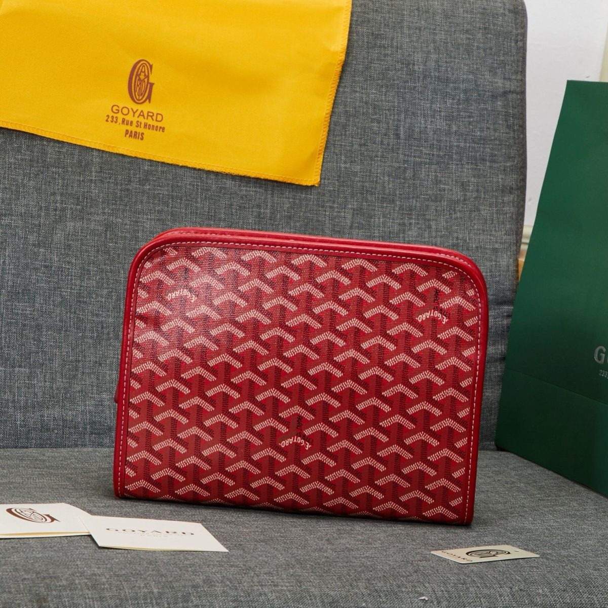 Goyard Clutch Size 25*18.5*6cm - Image 2