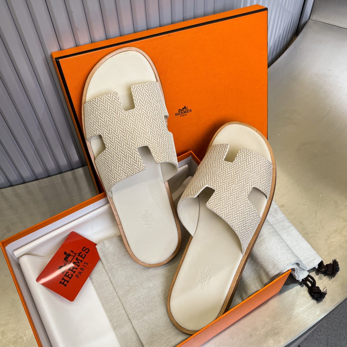 Hermes lzmir Sandals Size 40-45 - Image 9