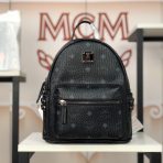 MCM Stark Side Studs Backpack in Visetos 4-Size - Image 2