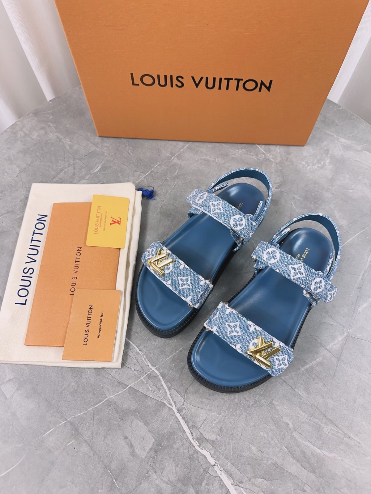 Louis Vuitton 2024ss Slippers Size 36-45 - Image 3