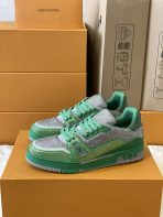 Louis Vuitton LV Trainer Diamond Sneaker Size 36-46 - Image 2