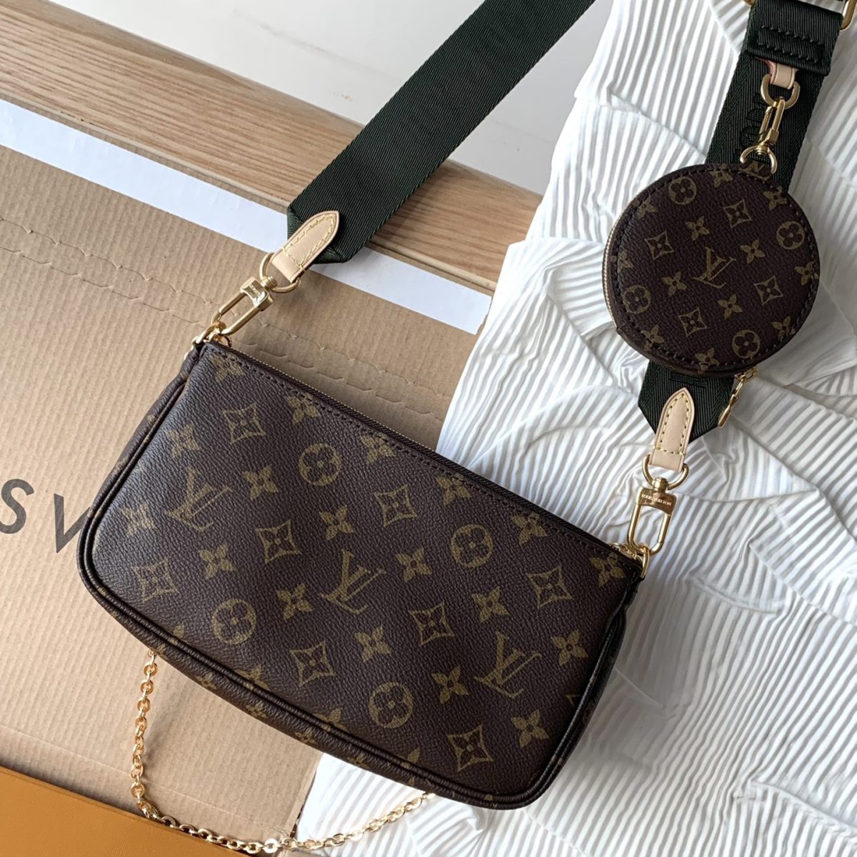 Louis Vuitton M44813 Multi Pochette Accessoires Women Bags Size 24*13.5*4cm - Image 2