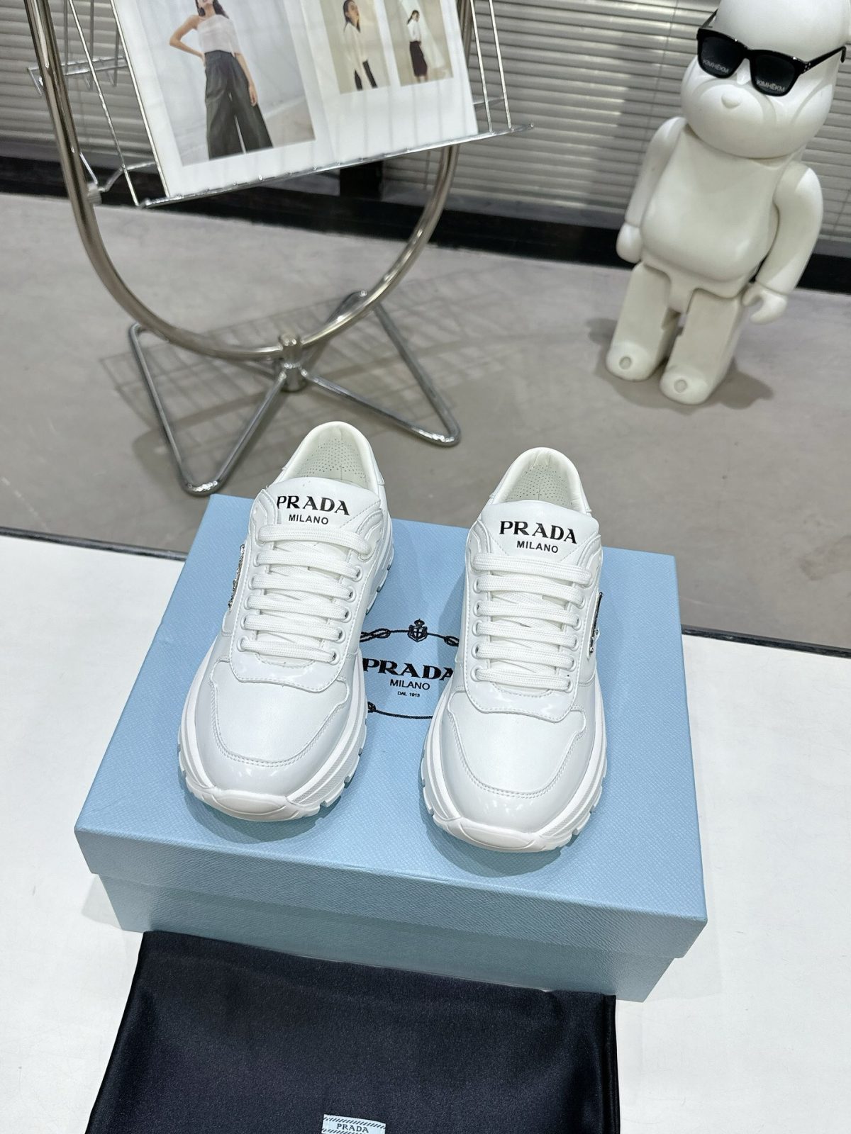 Prada 2024 New Leather sneaker Size 36-45 - Image 2