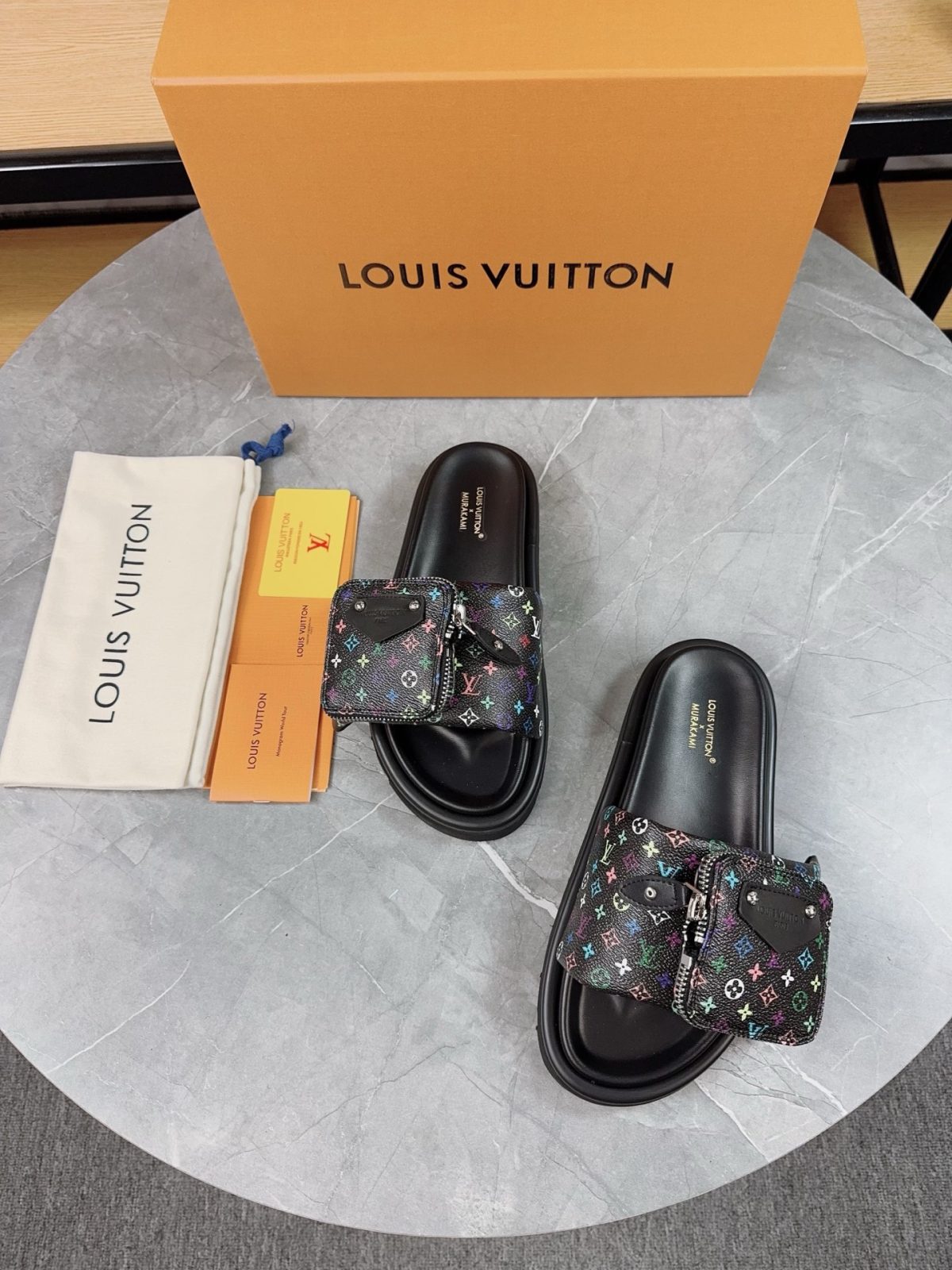 Louis Vuitton Pool Pillow Flat Comfort Slippers Size 36-46 - Image 3