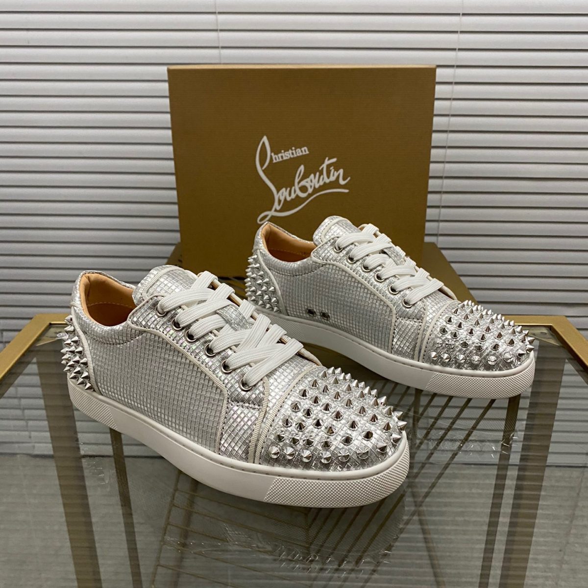 Christian Louboutin Seavaste Sneaker Size 36-46  8-Color - Image 1