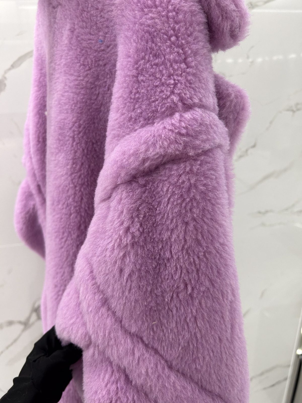 Max Mara Teddy fur long coat Size XS-M - Image 9