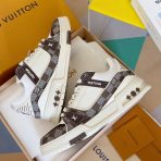 Louis Vuitton LV Trainer Damier New Men Sneaker Size 40-45 - Image 6