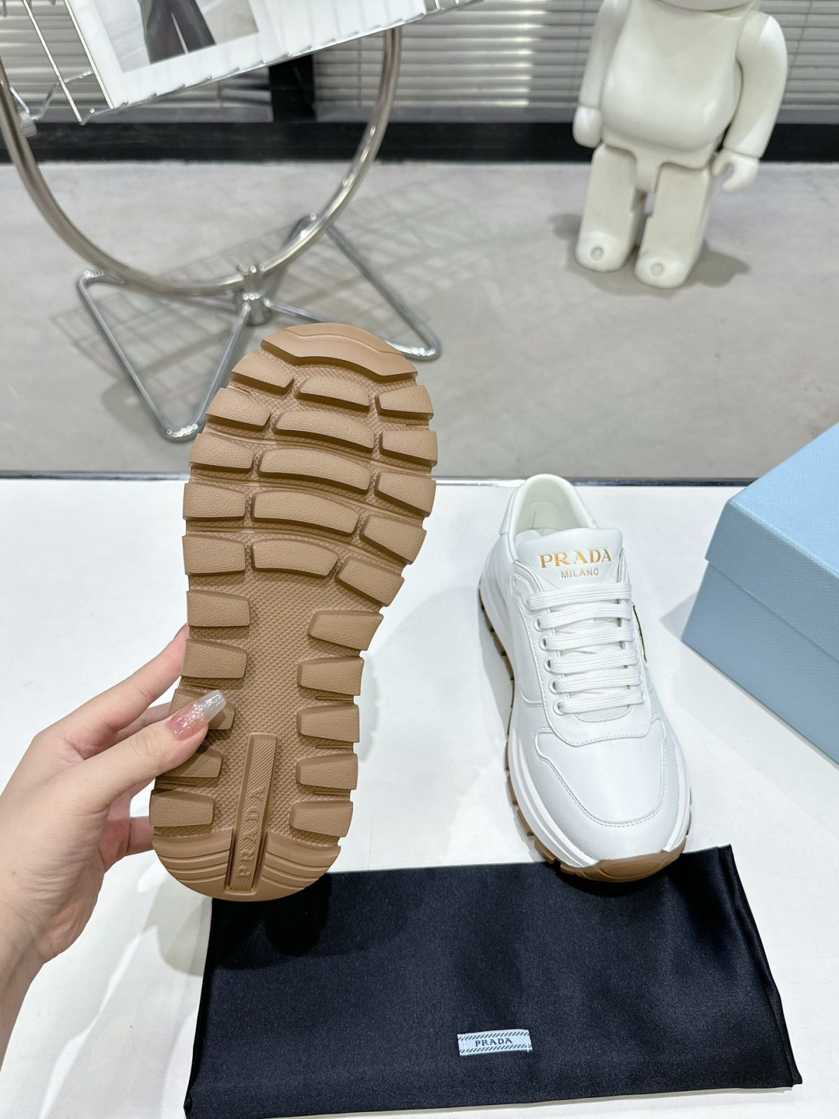 Prada 2024 New Leather sneaker Size 36-45 - Image 9
