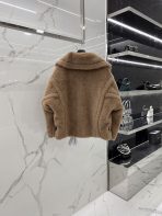 Max Mara Teddy fur Short coat Size XS-M - Image 9