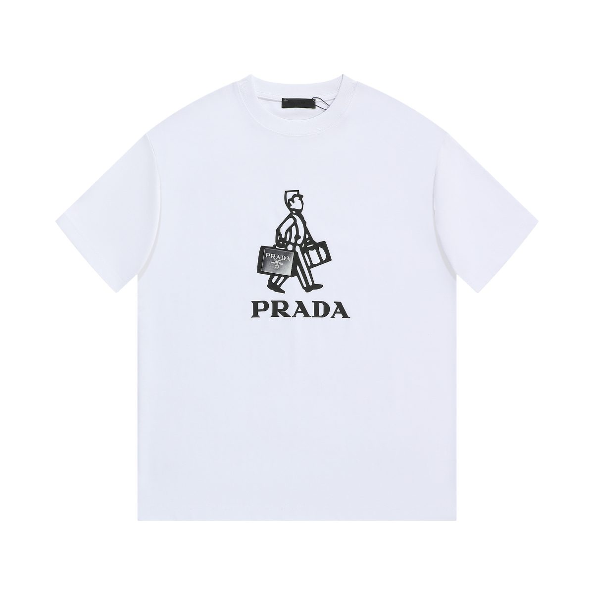 Prada Unisex T Shirt S-XL 2-Color - Image 1