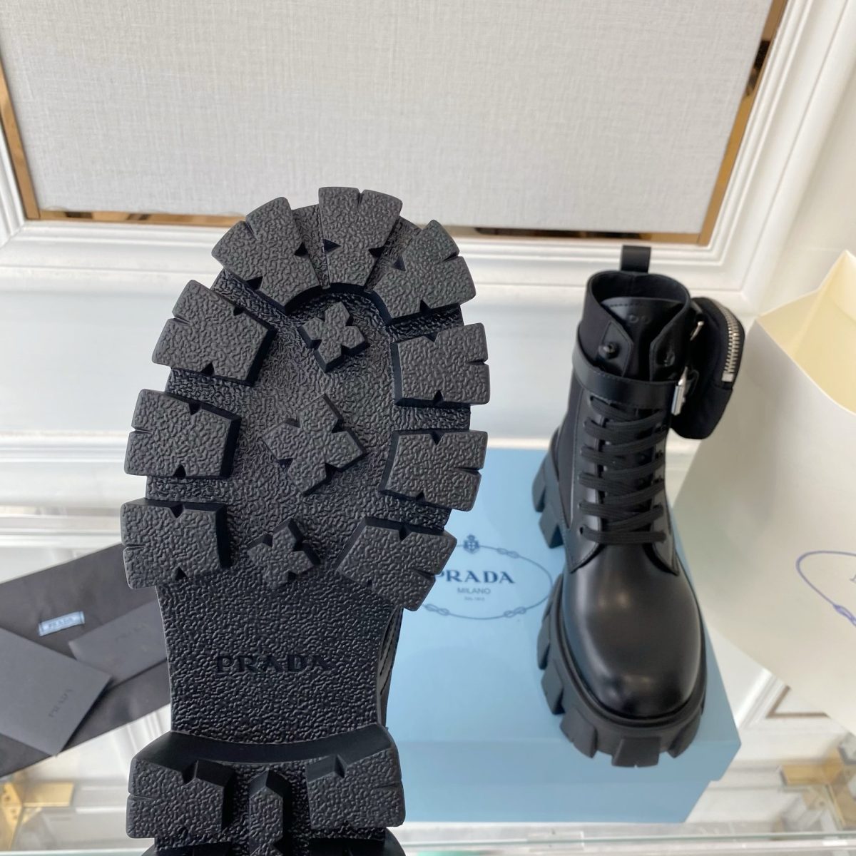Prada 2020ss Men Women Boots Gr.36-45 - Image 6