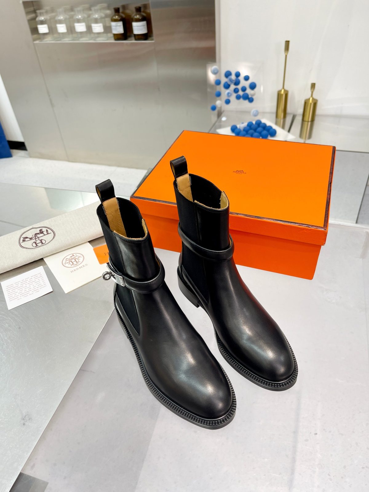 Hermes 23fw Women New Kelly Boots Size 36-41 - Image 2