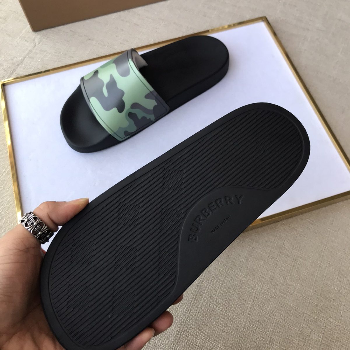 Burberry Mens Women Sandals Gr. 36-46 - Image 6