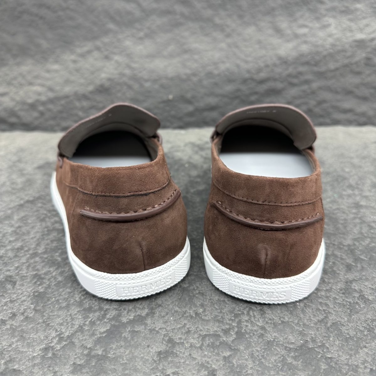 Hermes Job Men Loafers Size 40-45 - Image 8