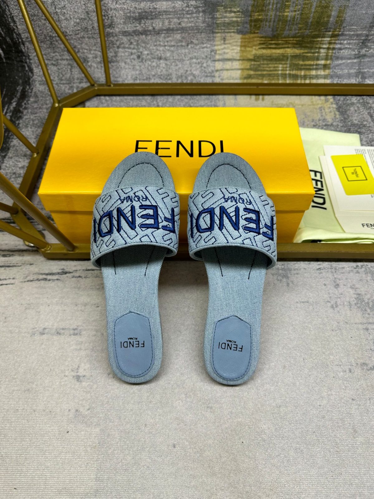 Fendi Slippers Size 36-42 - Image 4