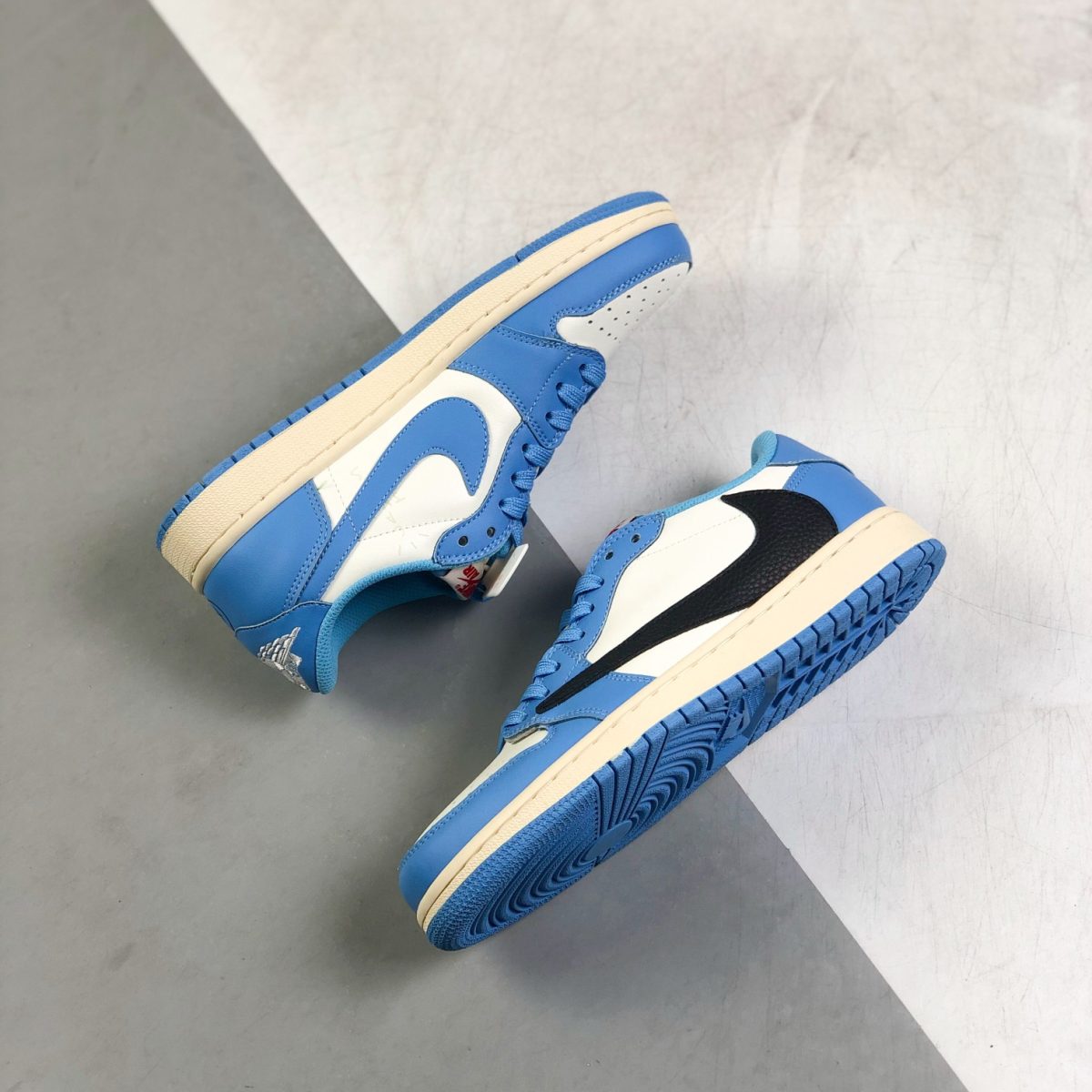 Nike Air Jordan 1 x Travis Scott Low Top Sneaker Shoes Gr. 36-46 - Image 5