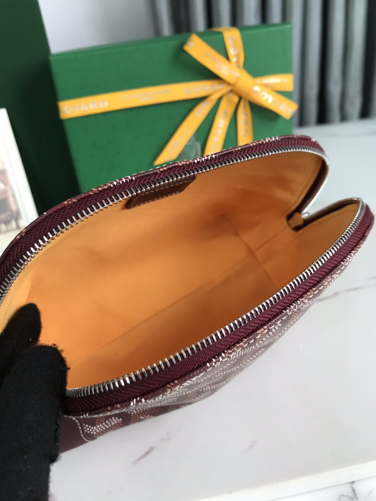 Goyard Vendome Pouch Clutch Size 17.5*14*6.5cm - Image 8
