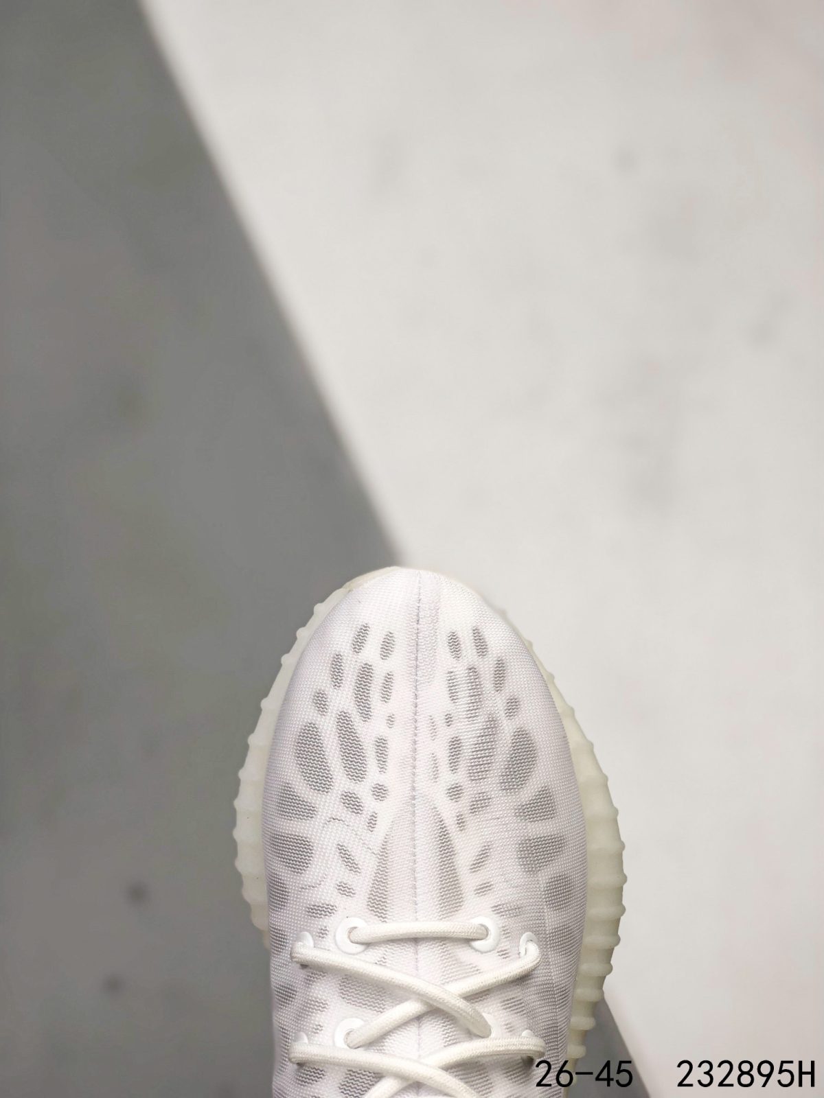 Yeezy 350 Boost 350 V2 Mono Lce Mens/Women Sneakers Shoes White 36 - 45 - Image 2