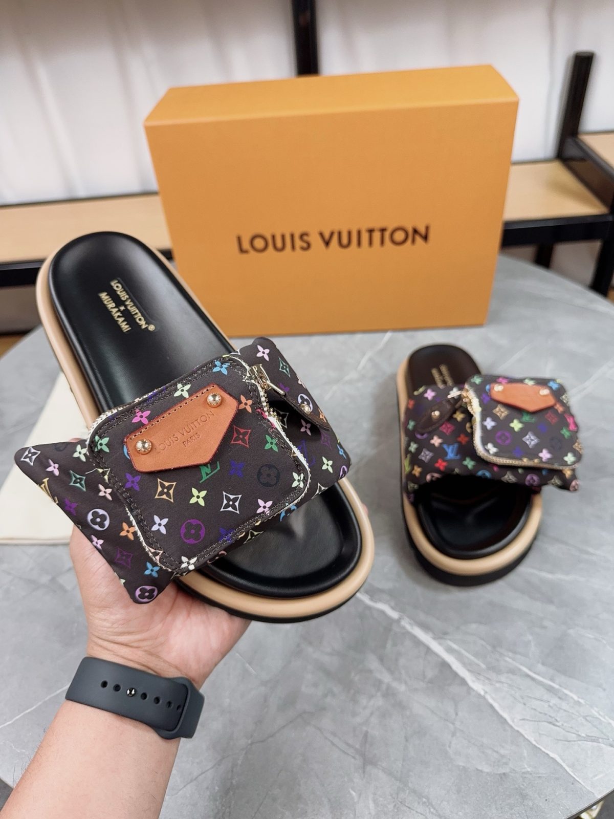 Louis Vuitton Pool Pillow Flat Comfort Slippers Size 36-46 - Image 4