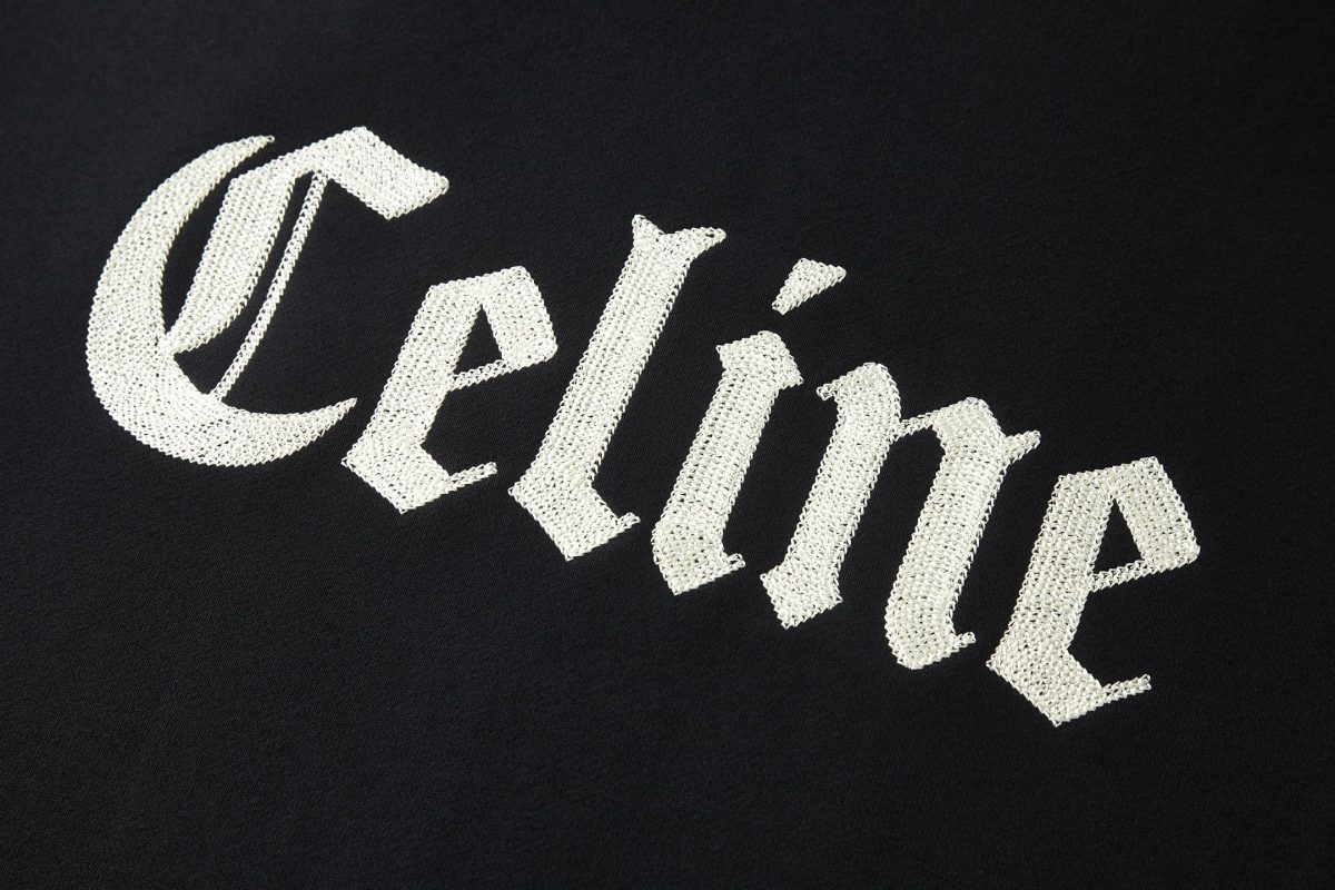 Celine New Sweatshirt Embroider Size S-XL - Image 5
