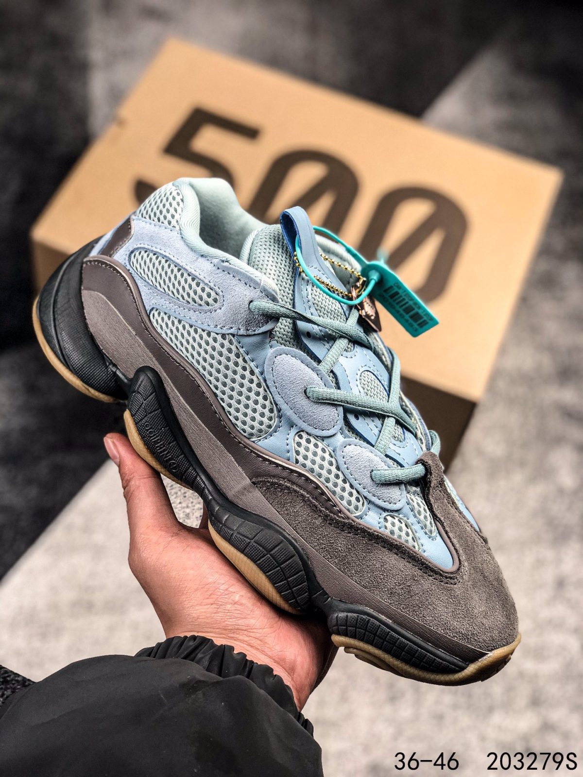 Yeezy 500 Mens/Women's Sneakers Shoes 36 - 46 - Image 1