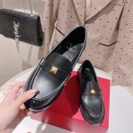 Valentino Roman Stud Brushed Calfskin Loafer Size 36-41 - Image 4