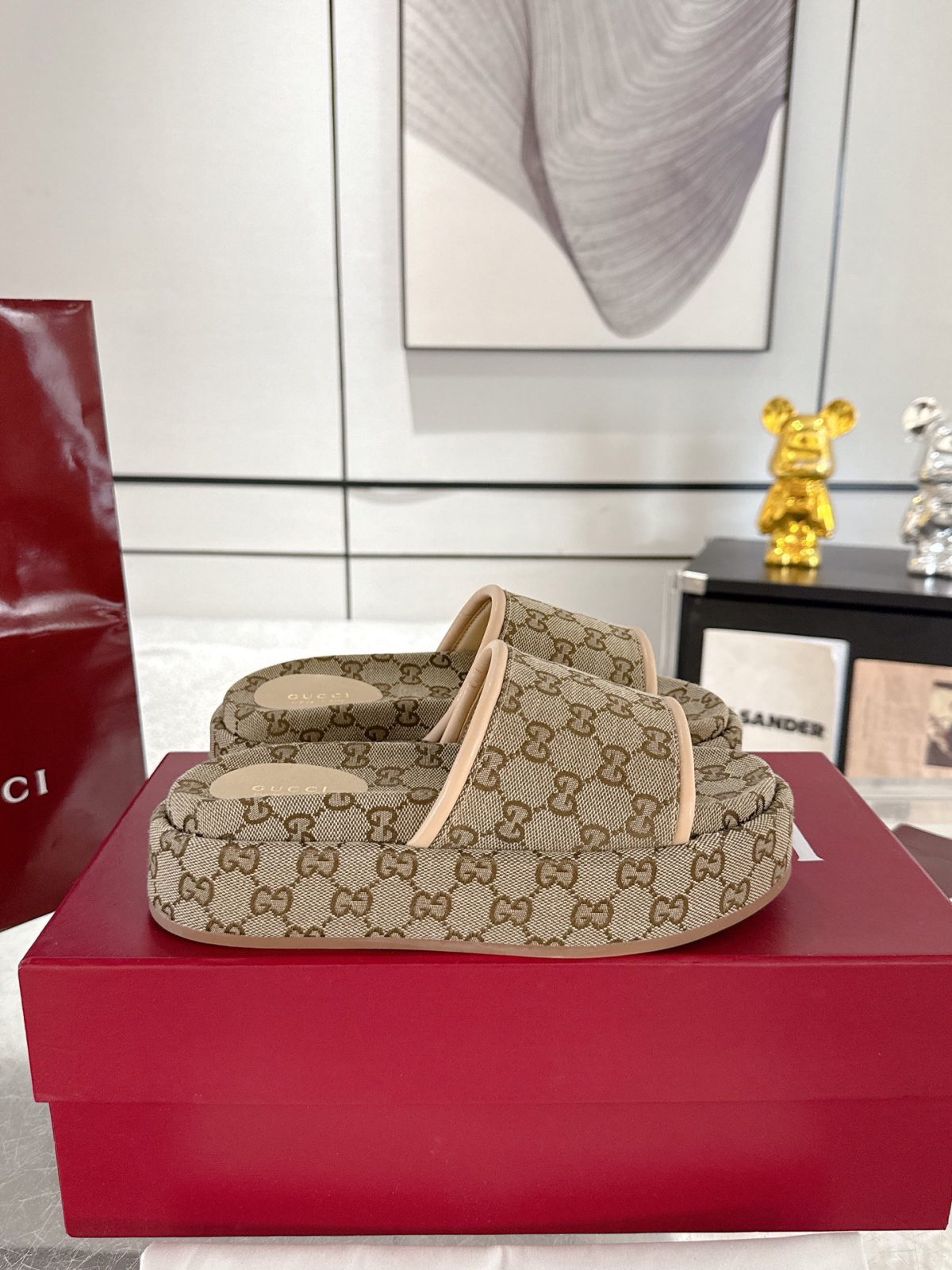 Gucci Platform Sandal Slippers Size 36-44 - Image 2