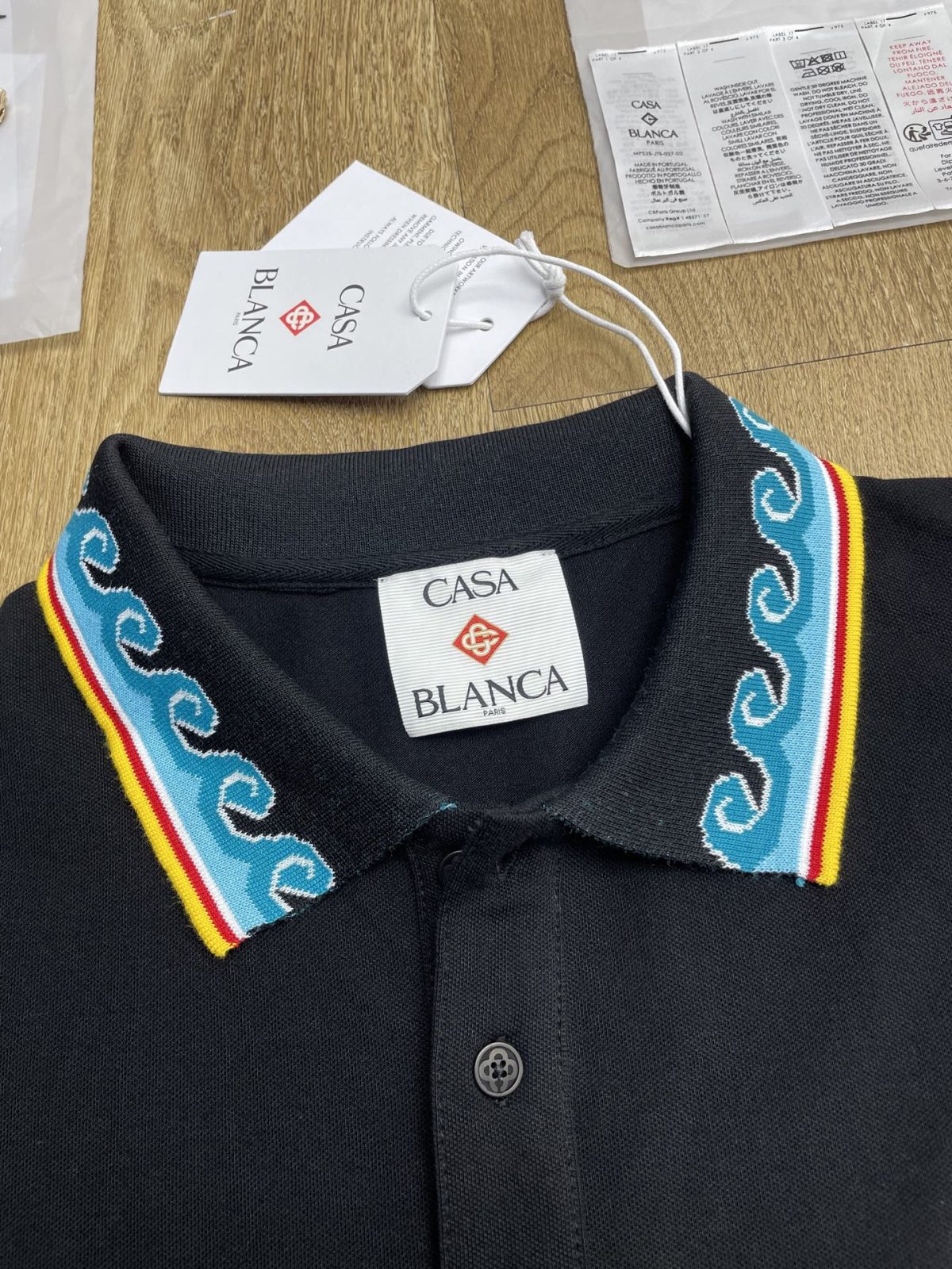 Casablanca Polo Shirt Size S-XL - Image 2