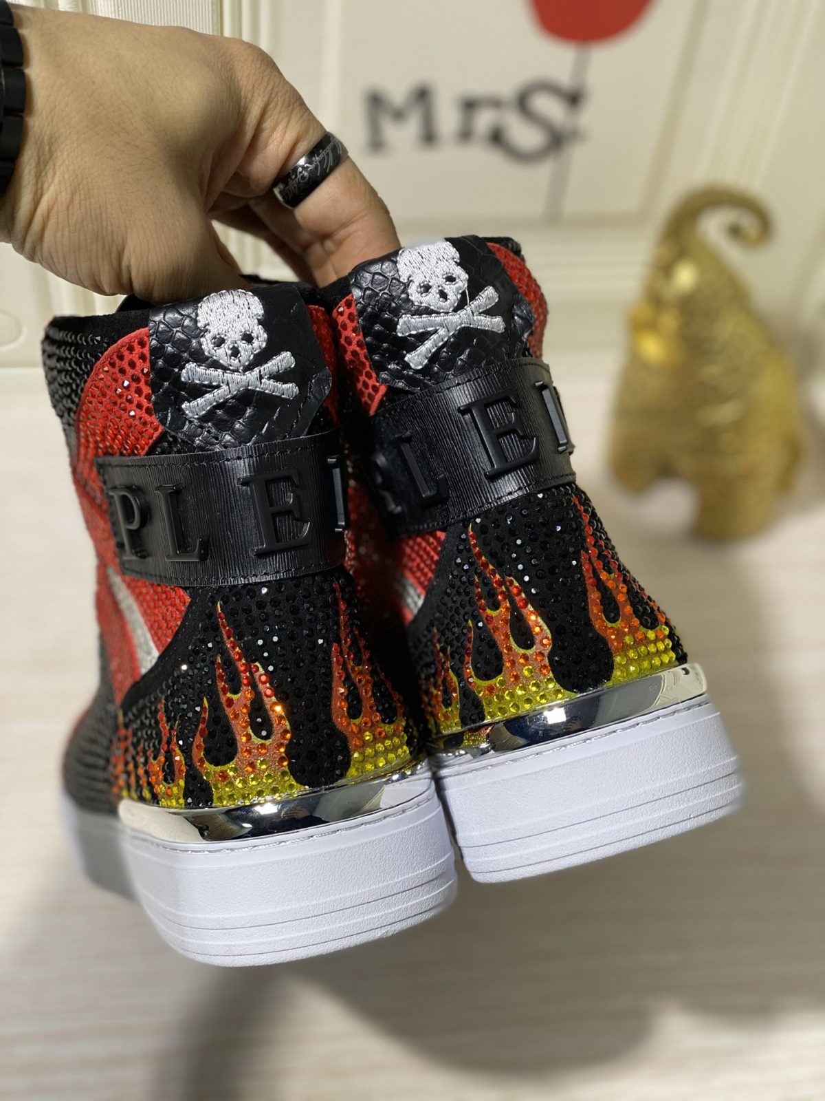 Philipp Plein Mens Outdoor Sneakers Shoes 38 - 45 - Image 8