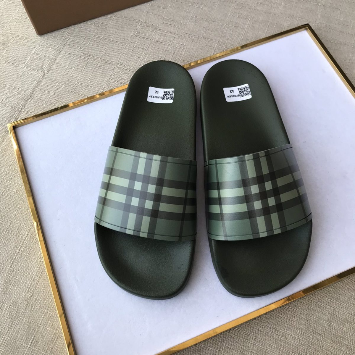 Burberry Mens Women Sandals Gr. 36-46 - Image 2