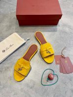Loro Piana Charms Slipper Women Slippers Size 36-41 - Image 7