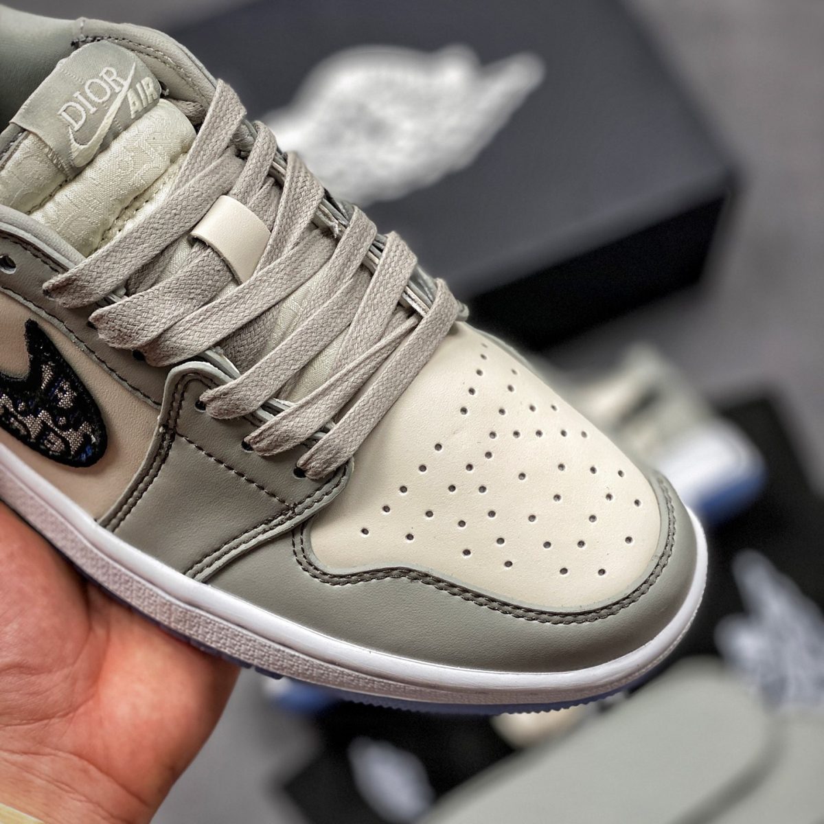 Nike Air Jordan 1 x Dior Sneaker Shoes Gr. 36-46 - Image 3