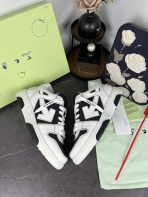 OFF White Out of Office Calf Leather Sneaker Size 36-46 - Image 4