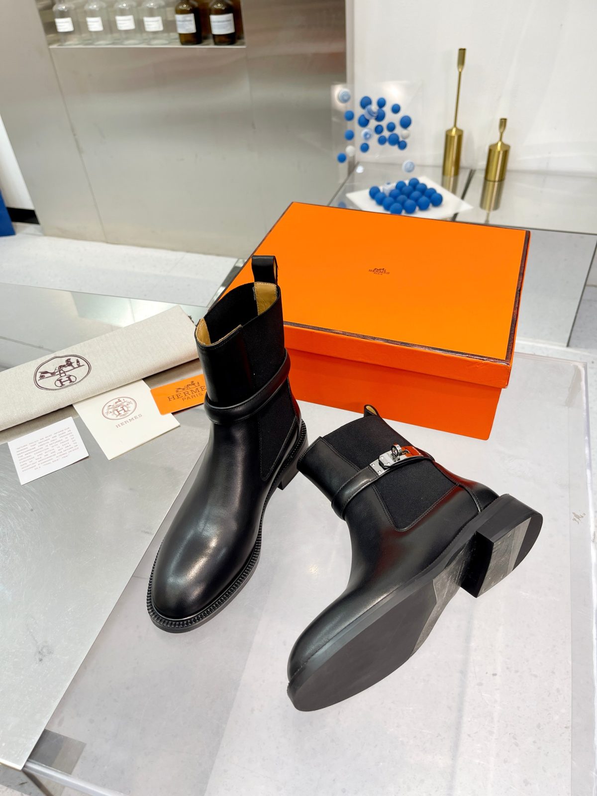 Hermes 23fw Women New Kelly Boots Size 36-41 - Image 7