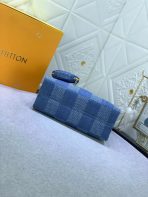 Louis Vuitton Monogram Reverse Giant Toron Denim Cowboy Women Shopping Bags 25*19*11.5cm - Image 3