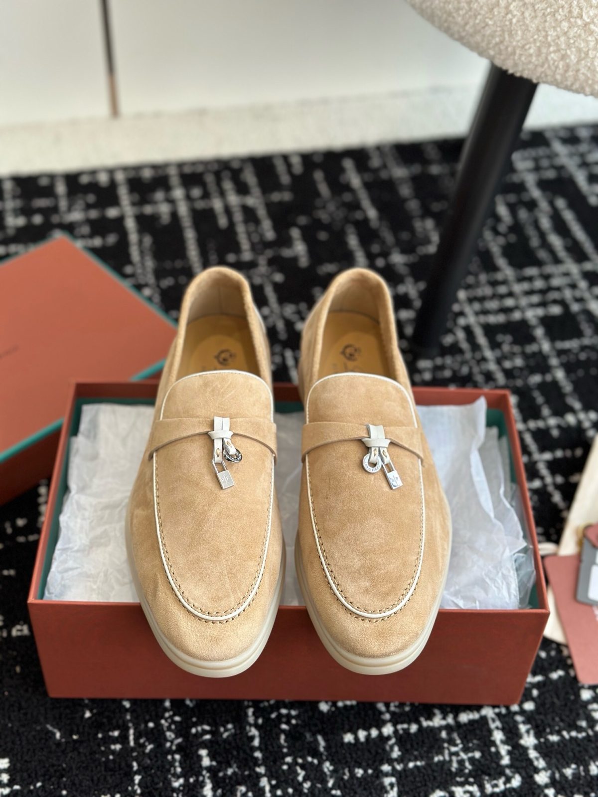 Loro Piana Unisex Loafers Size 36-45 - Image 2