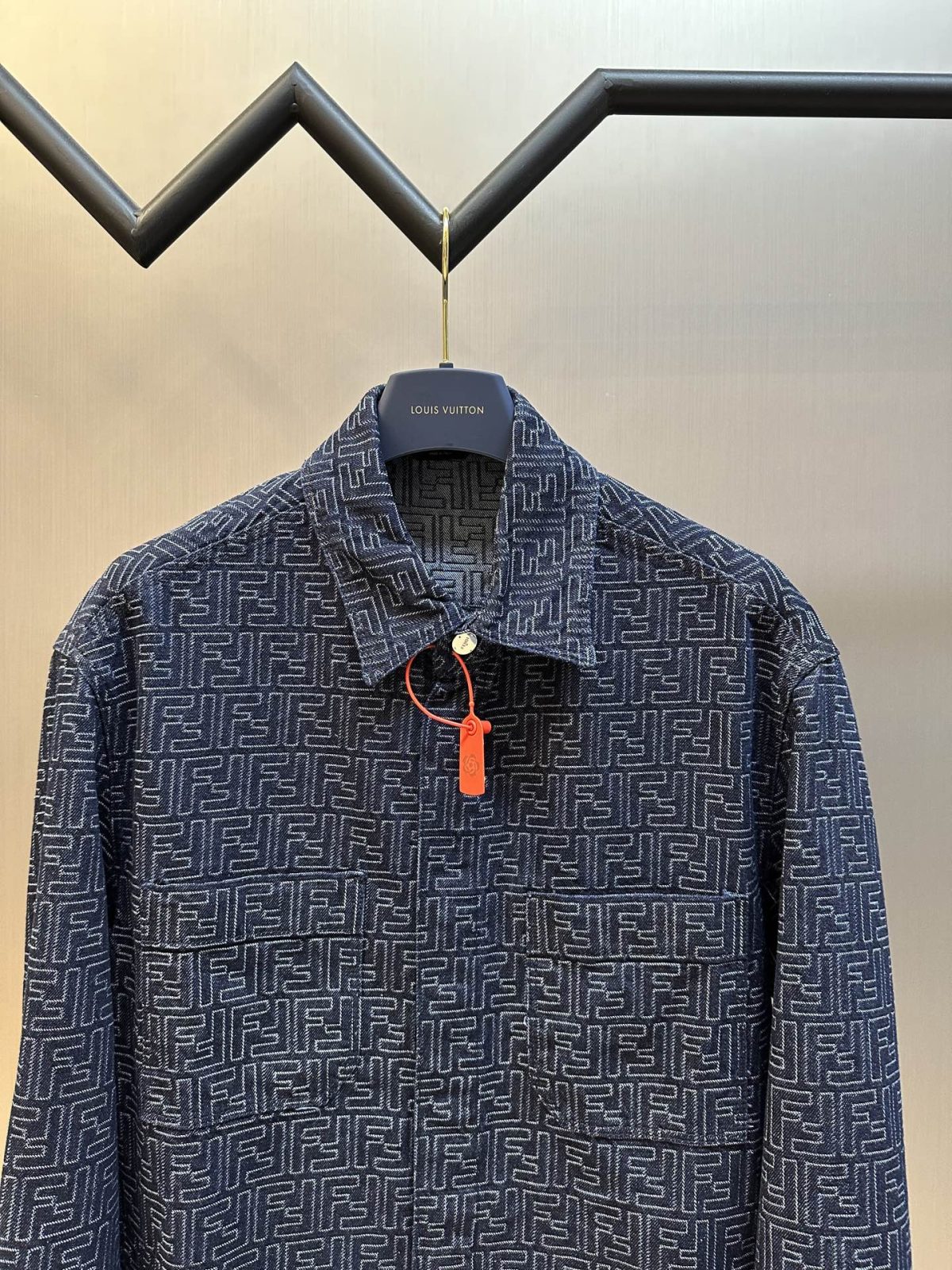 Fendi New Denim Jacket Size S-XL - Image 5