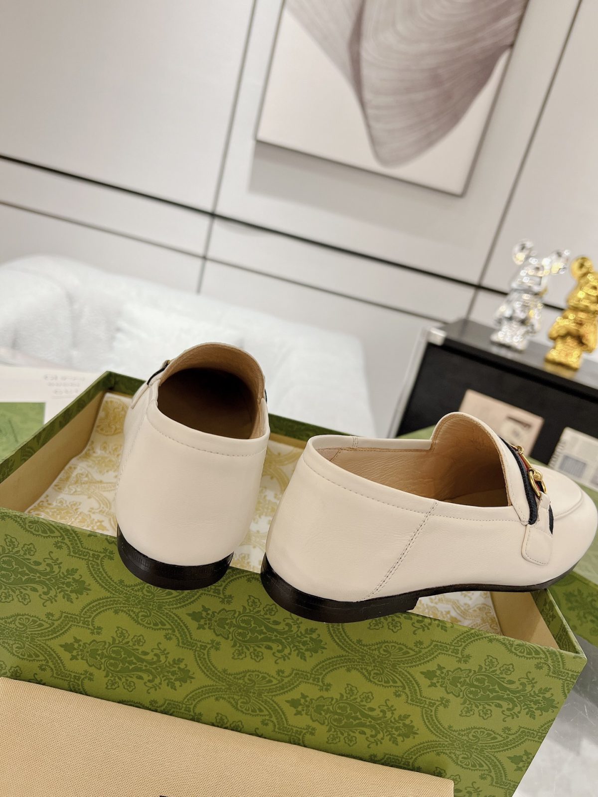 Gucci Jordaan GG Flora Loafers Size 35-41 - Image 9