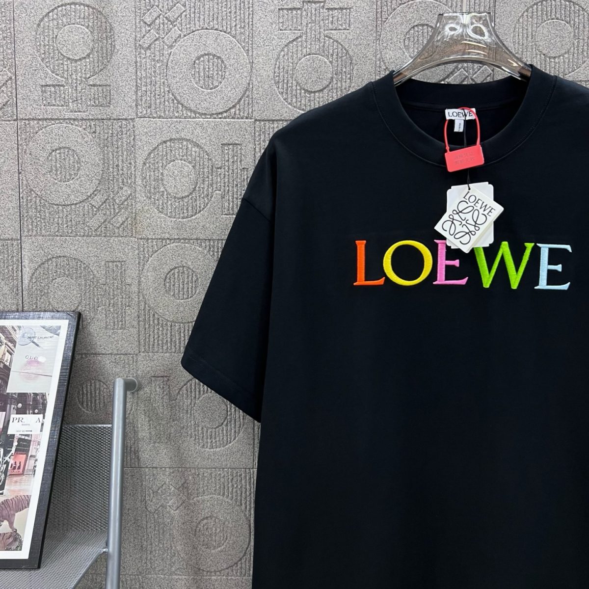 Loewe T Shirt  Embroider Logo Size XS-L - Image 5