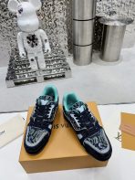 Louis Vuitton LV Trainer Diamond Sneaker Size 36-46 - Image 3