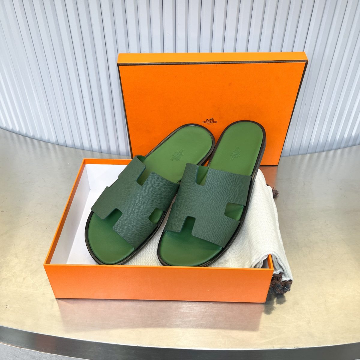 Hermes lzmir Sandals Size 40-45 - Image 9