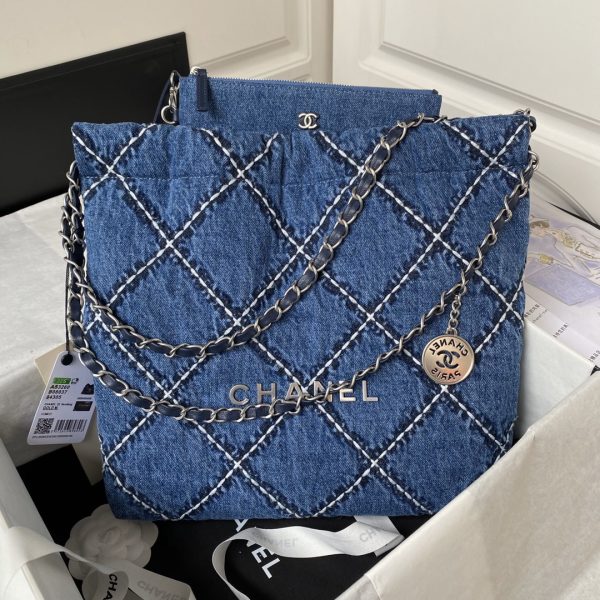 Chanel AS3260 2022ss Shopping Bags 35*37*7cm