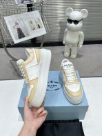 Prada 2024 New Downtown Bold leather Sneaker Size 36-41 - Image 3