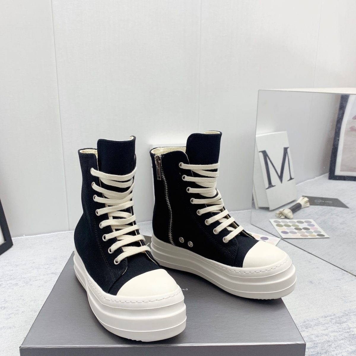 Rick Owens 2023SS EDFU Sneaker Size 35-47 5-Color - Image 1