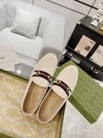 Gucci Jordaan GG Flora Loafers Size 35-41 - Image 4