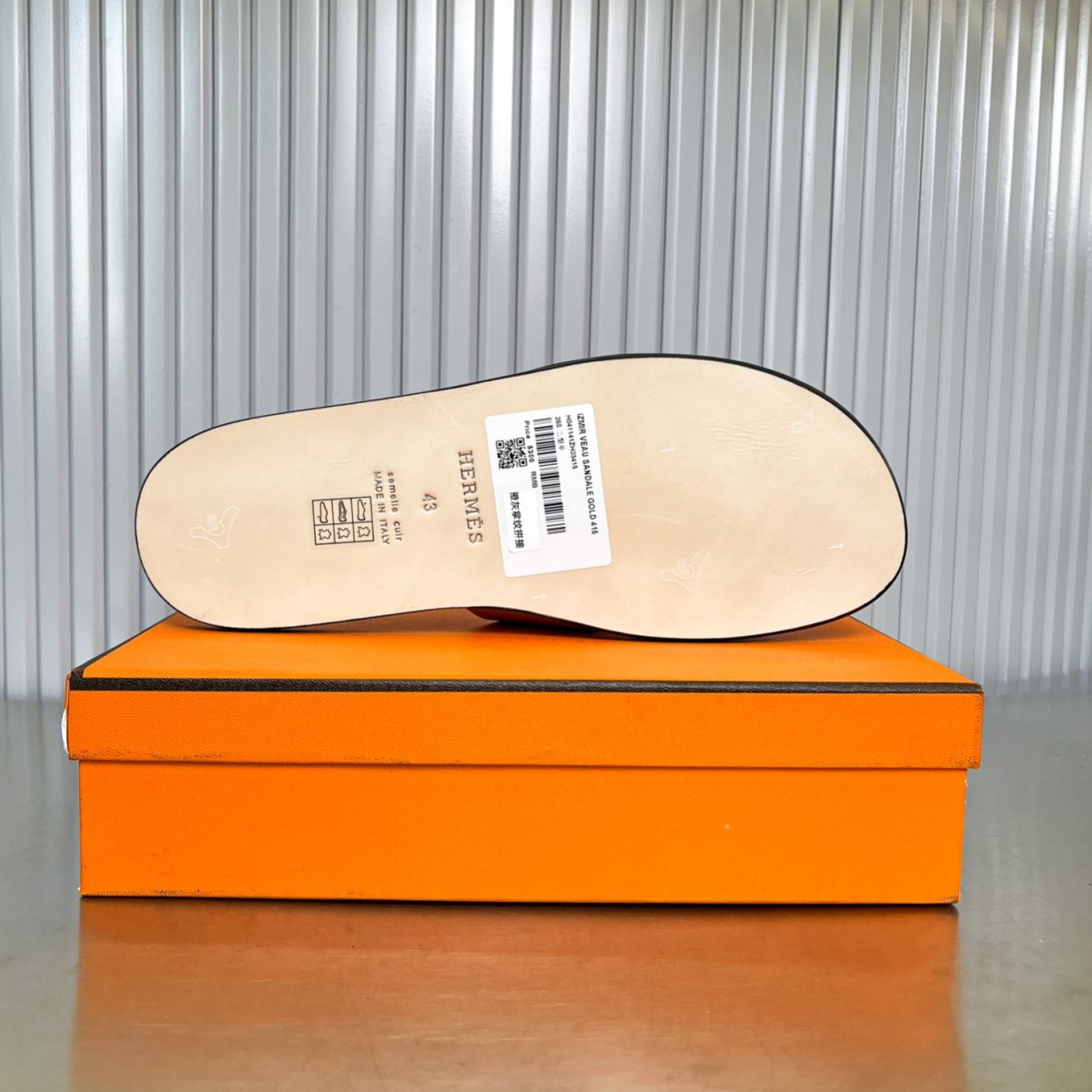 Hermes lzmir Sandals Size 40-45 - Image 6