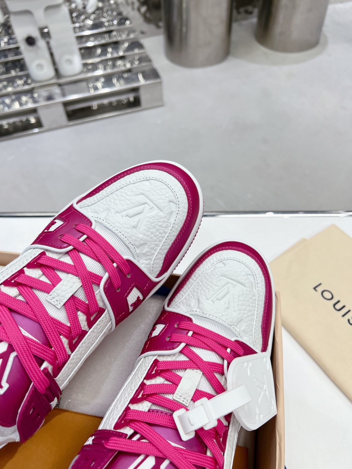 Louis Vuitton Trainer Monogram denim Sneaker Size 36-46 - Image 6