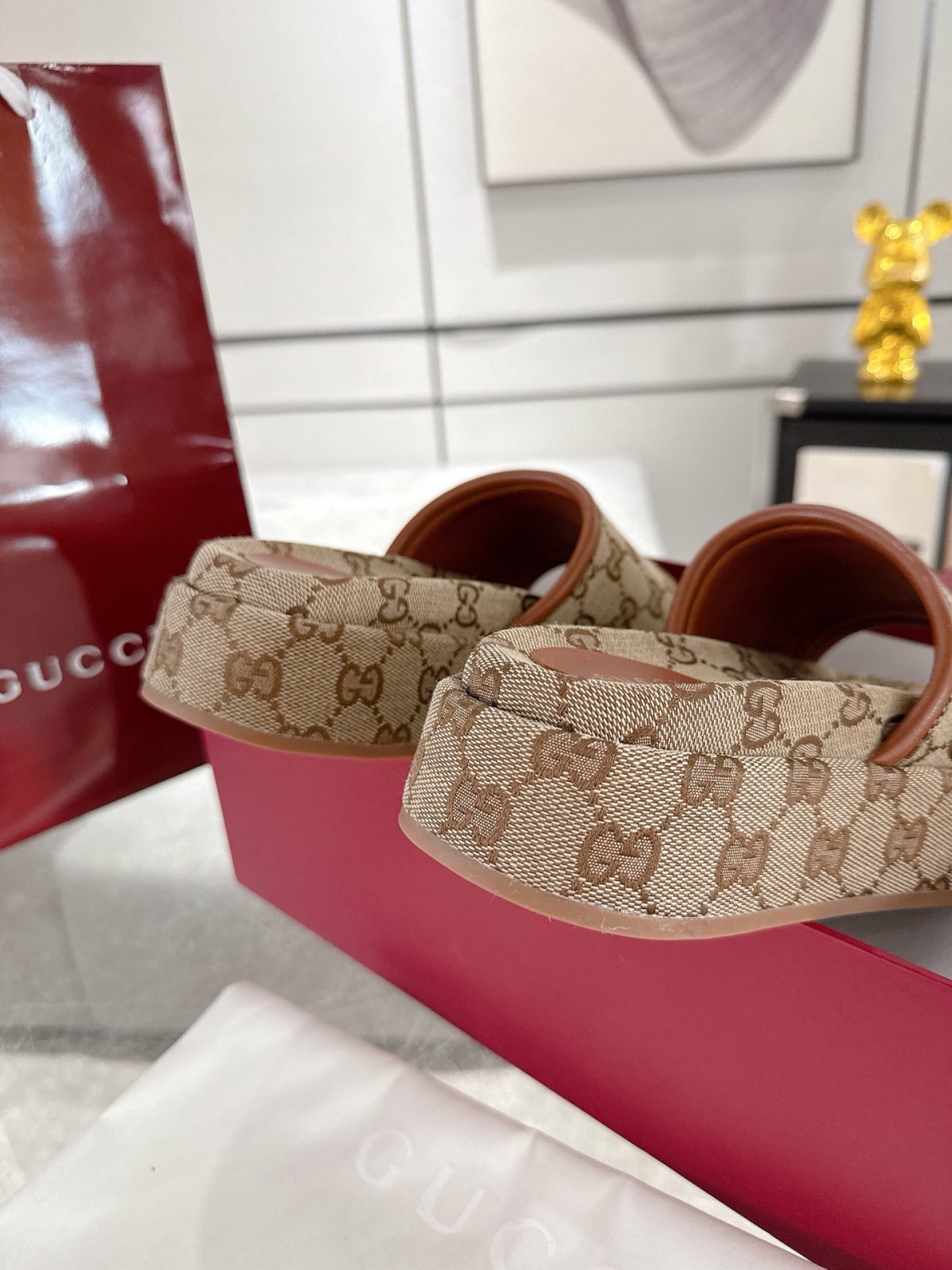 Gucci Platform Sandal Slippers Size 36-44 - Image 8