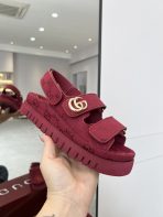 Gucci Women Thick soled Sandals Size 35-41 - Image 8